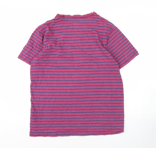 Racing Green Unisex Striped T-Shirt S Multicoloured