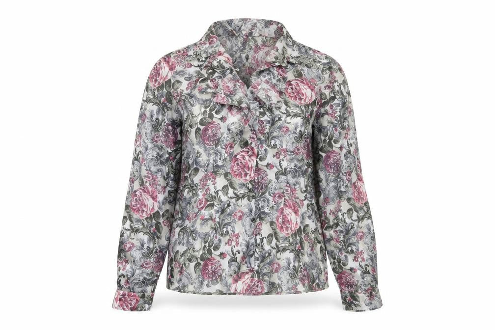 Womens UK Size 12 Alexon Multicoloured Polyester Blouse