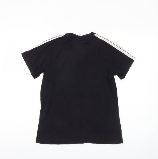 Champion Boys Black XL T-Shirt Logo Short Sleeve