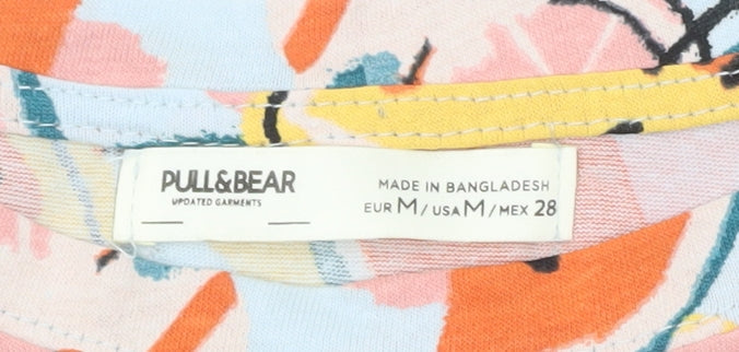 Pull & Bear Women's Multicoloured Fruit Print T-Shirt