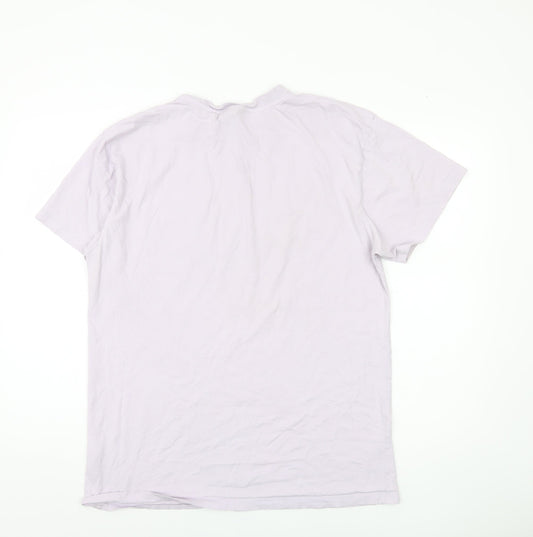 Reclaimed Vintage Men's White L T-Shirt