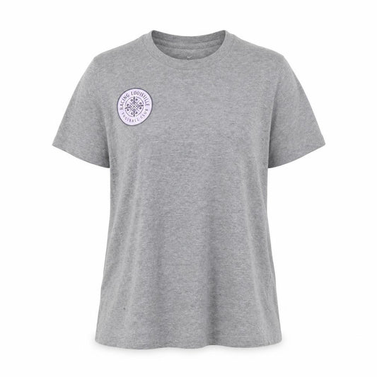 Unisex Adultss UK Size XL Nike Grey Cotton Blend T-Shirt