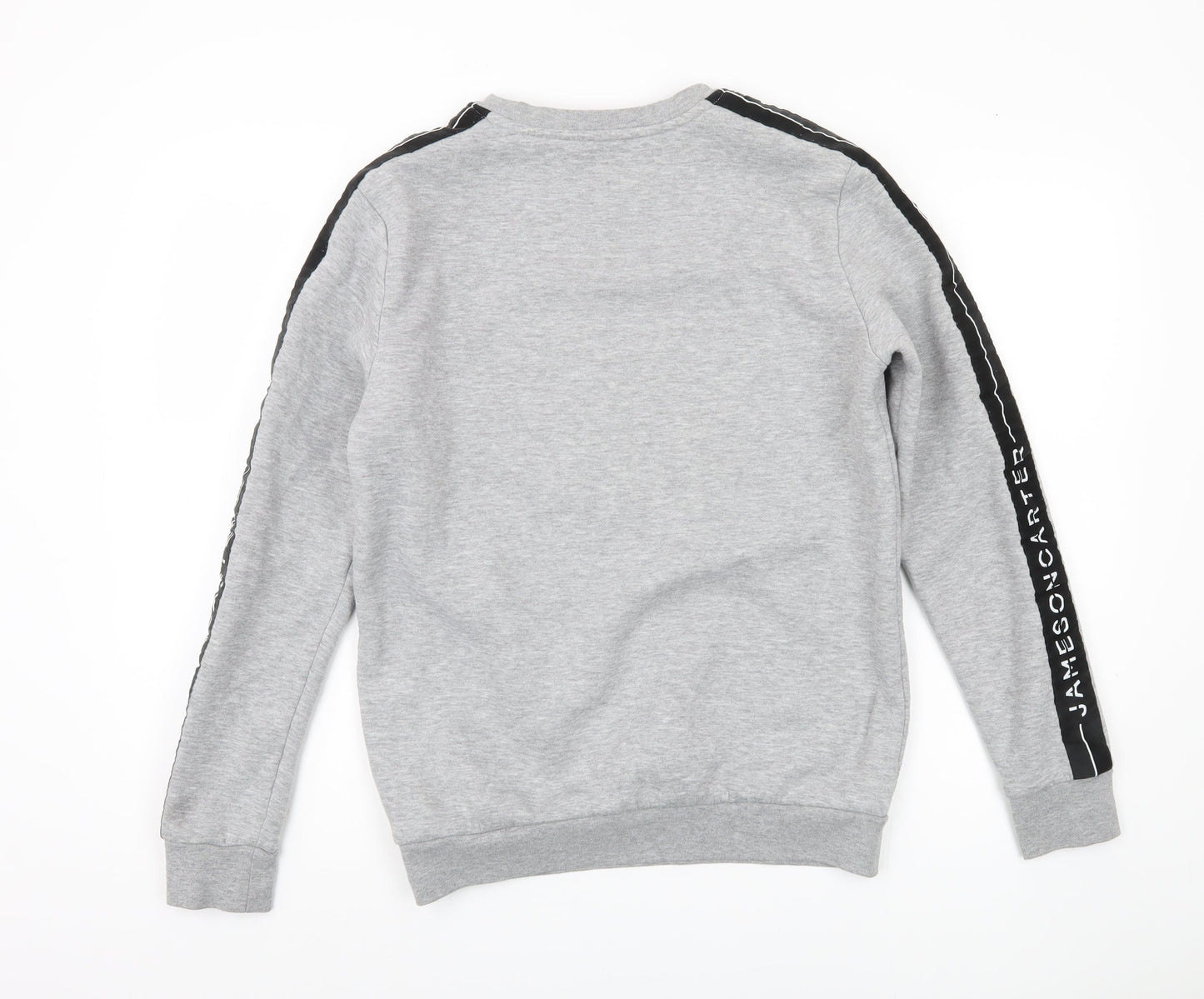 Jameson Carter Men's Grey Crew Neck Sweatshirt S