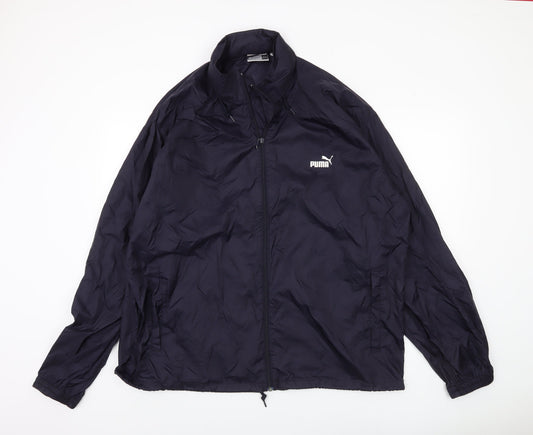 Puma Men's Black 2XL Windbreaker Jacket