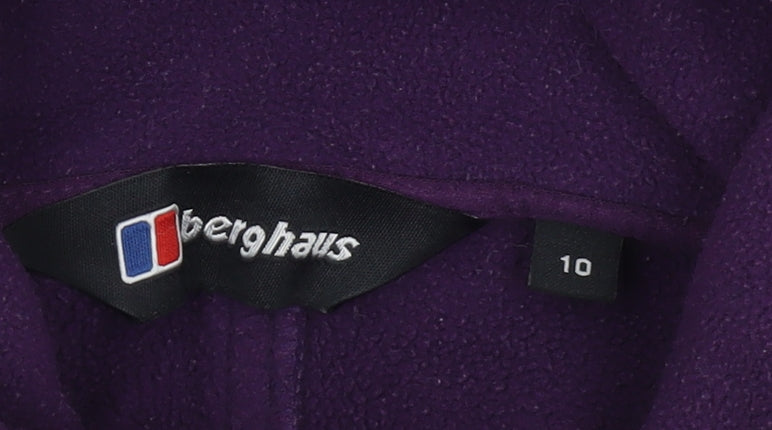 Berghaus Women's Purple Fleece Jacket Size 10