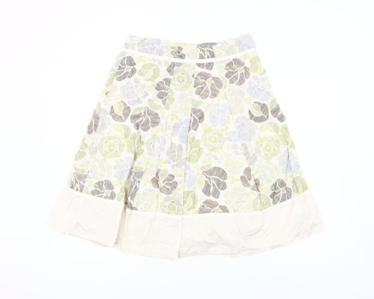 Sandwich Women's Floral A-Line Skirt, Size 10