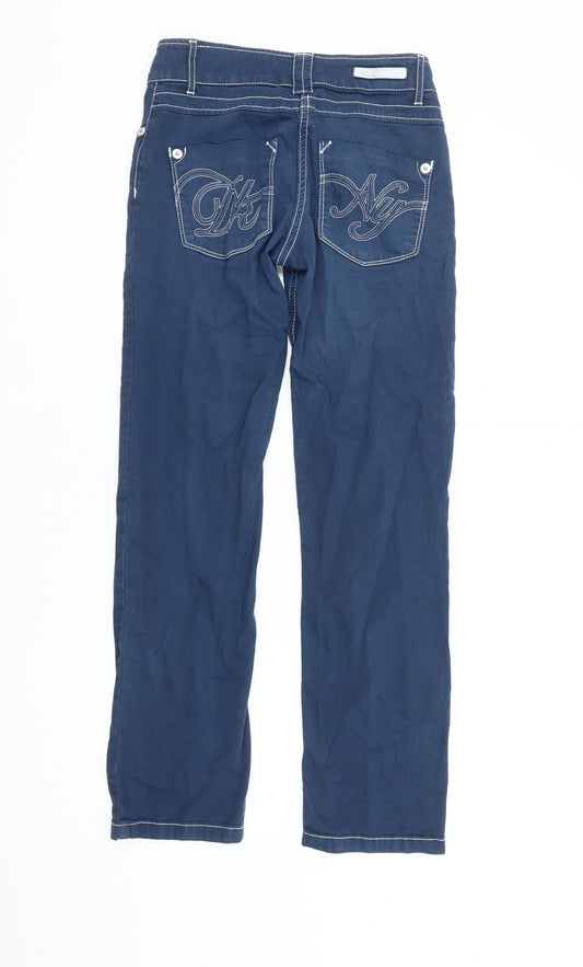 DKNY Women's Blue Jeans, Size 14, Casual Stretch