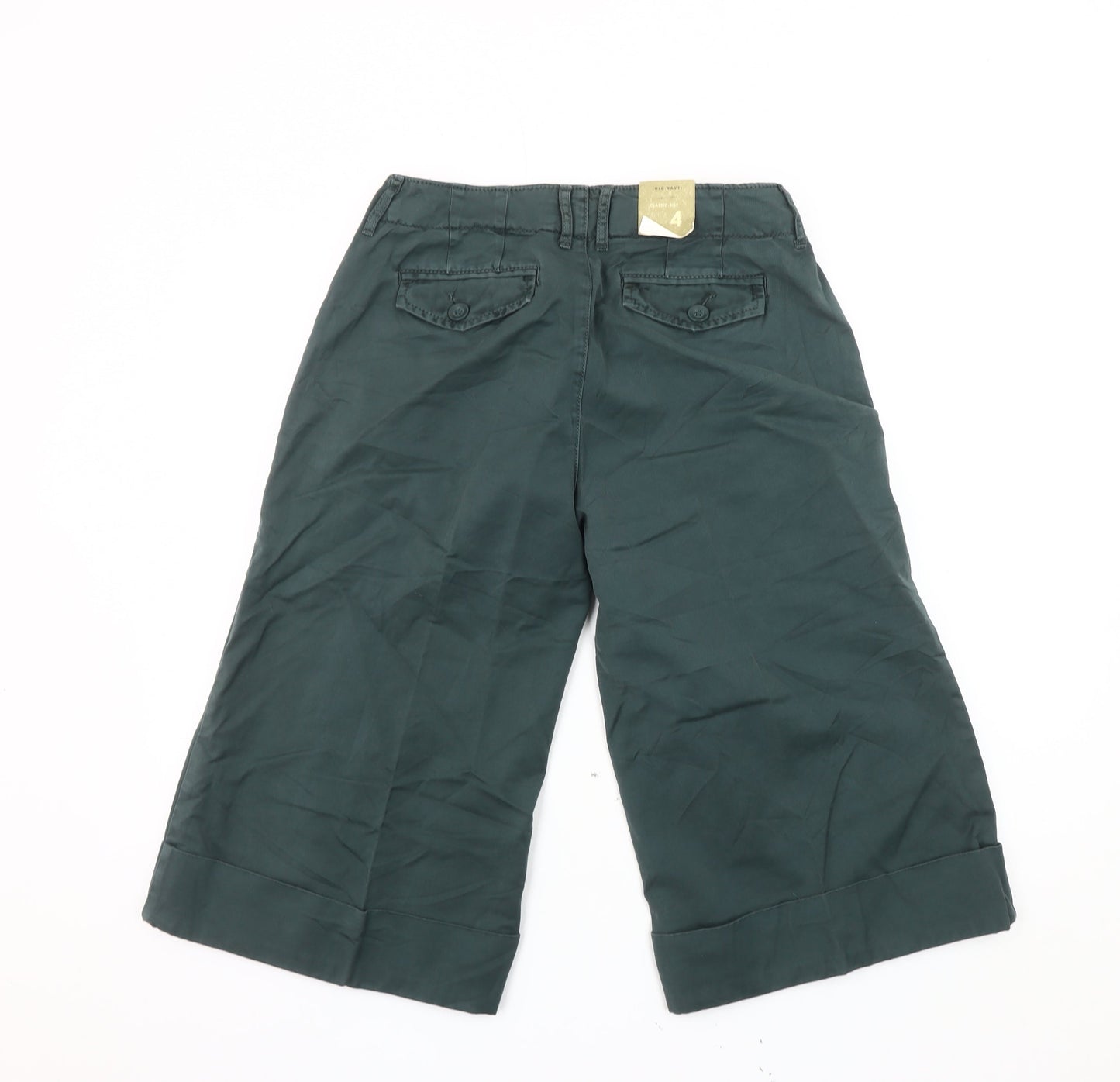 Old Navy Women's Green Capri Trousers Size 4