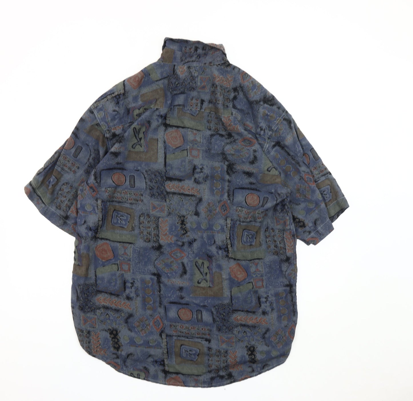 Casual Club Men's Multicoloured Retro Shirt M