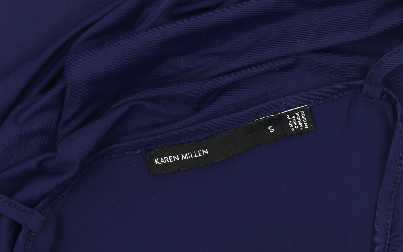 Karen Millen Women’s Blue Slip Dress S