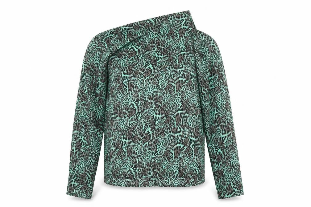 Marks and Spencer Animal Print Blouse Size 8