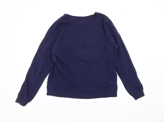 Disney at Next Women's Blue Christmas Sweatshirt Size 12