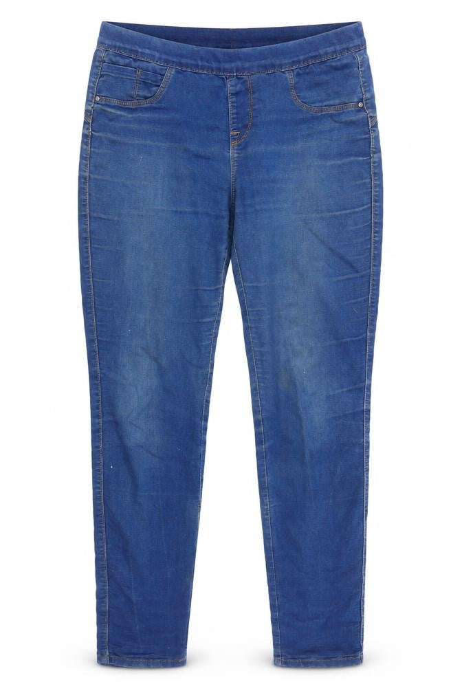 Denim Co Women's Blue Skinny Jeans Size 10