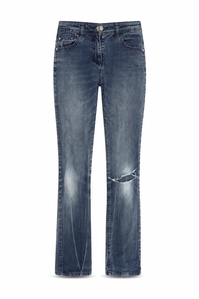 Papaya Women's Blue Straight Jeans Size 12