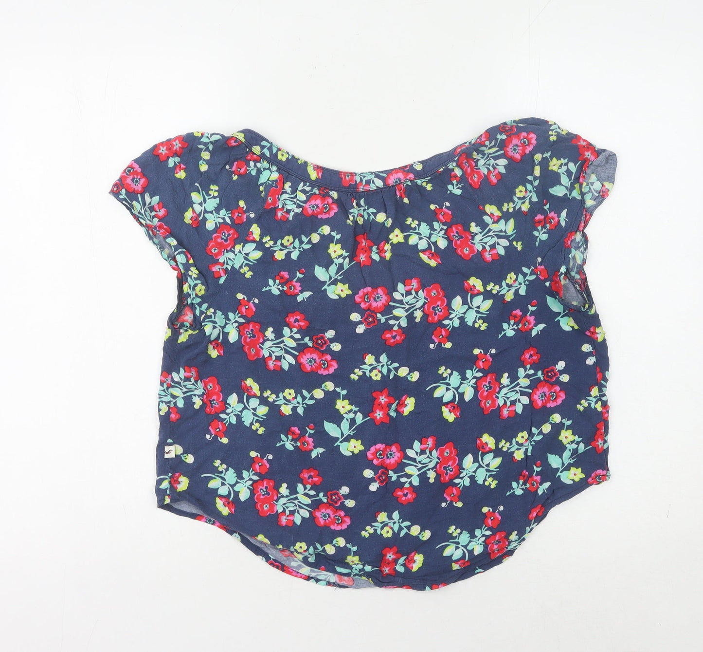 Hollister Women's Multicoloured Floral Blouse S