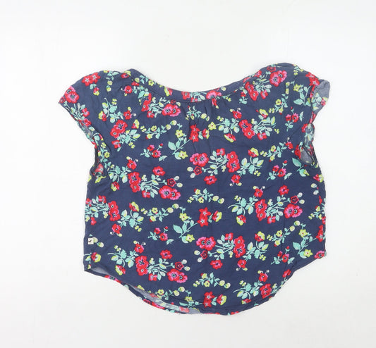 Hollister Women's Multicoloured Floral Blouse S