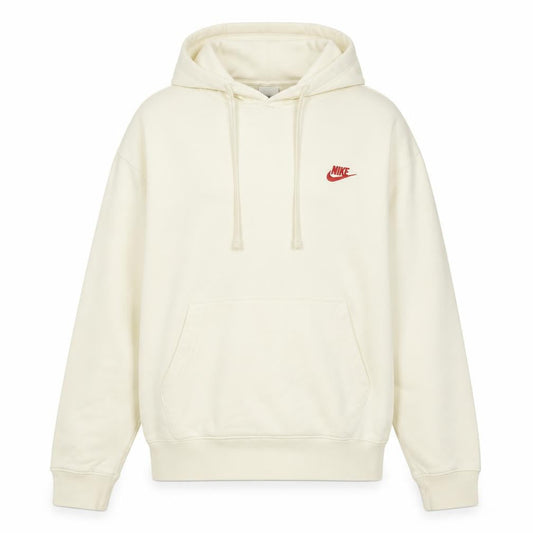 Womens UK S Relaxed Nike Ivory Pullover Hoodie