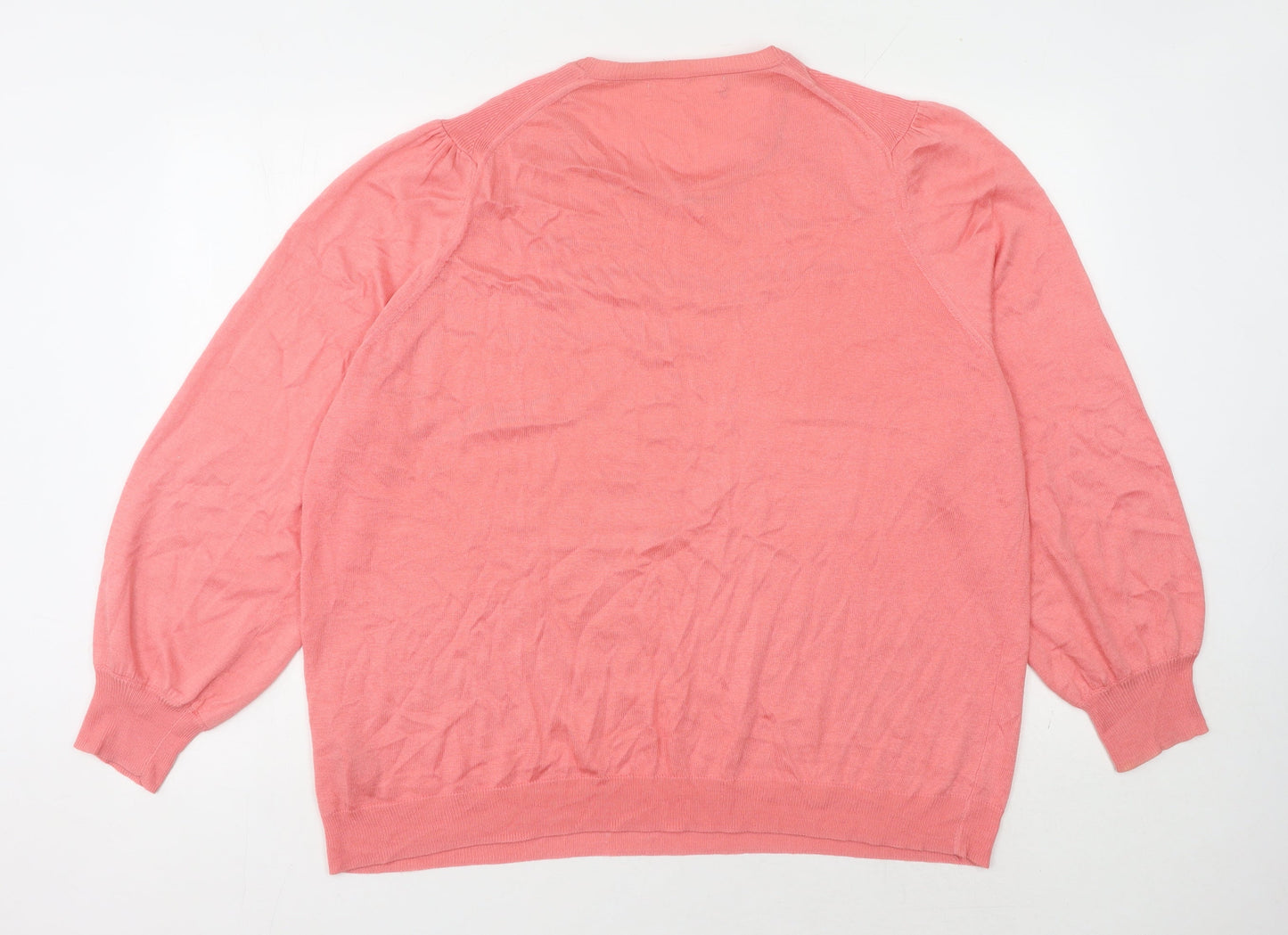 Next Women Pink XL Crew Neck Jumper