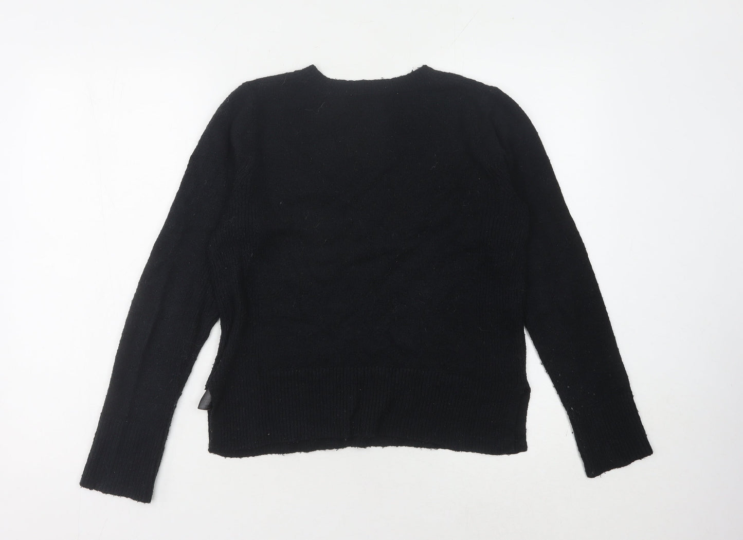 Oasis Women's Black Pullover Jumper, Size S