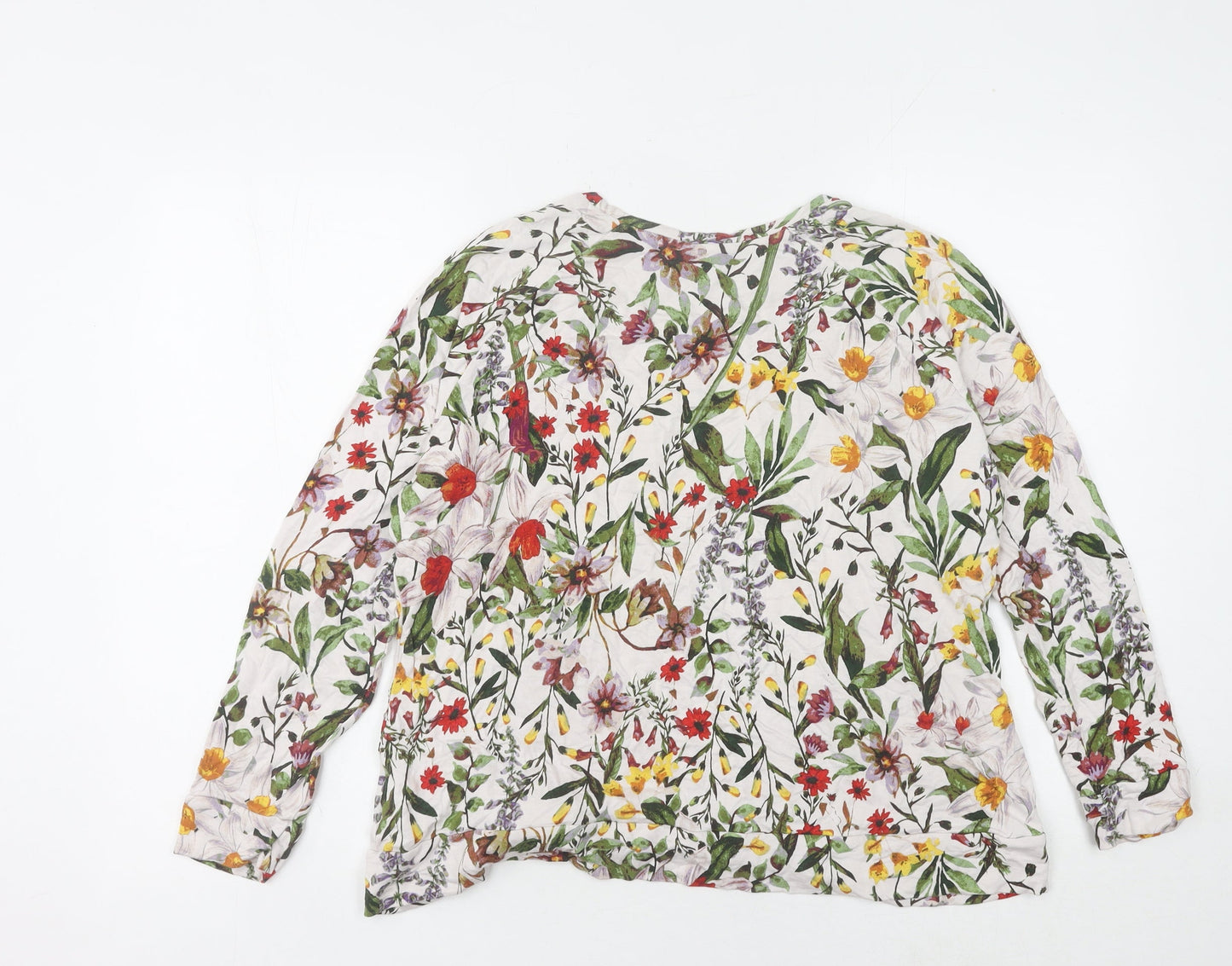 Marks and Spencer Women's Multicoloured Floral T-Shirt