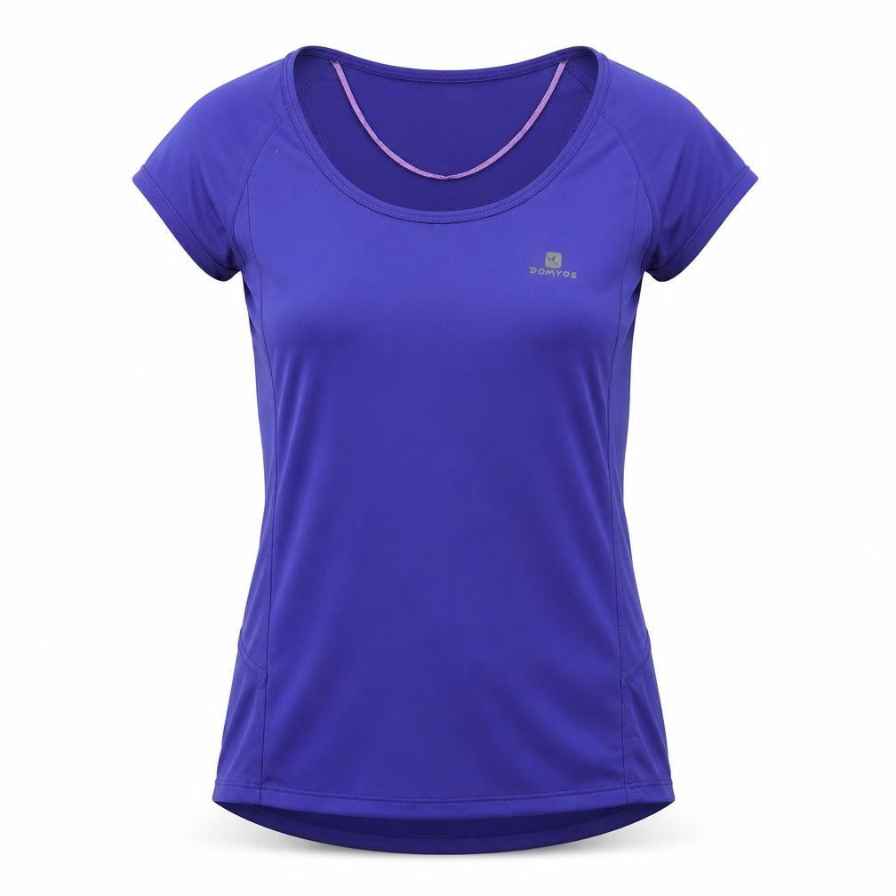 Domyos Women's Purple Gym T-Shirt Size 8