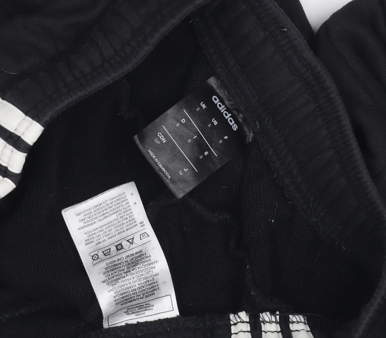 Adidas Men's Black Jogger Trousers, Size M, Fleece, Activewear