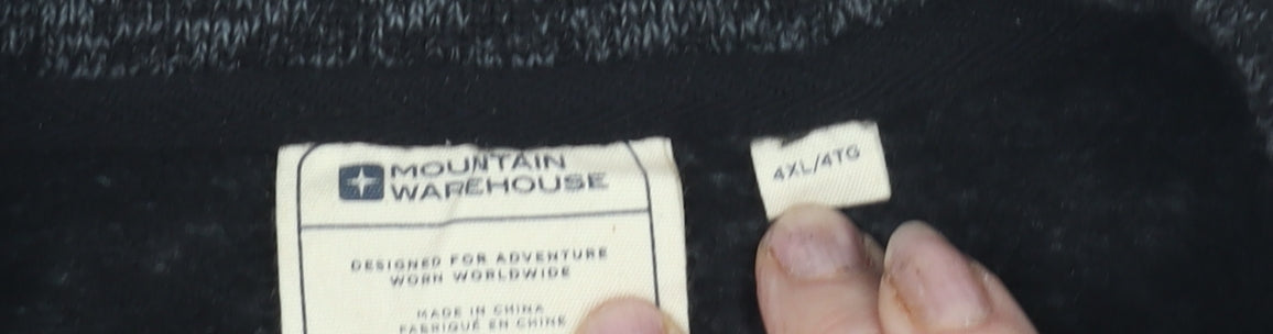 Mountain Warehouse Men's Grey Basic Jacket 4XL