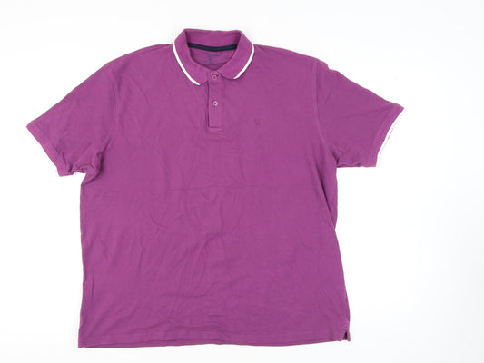 James Pringle Men's Purple XL Polo Shirt