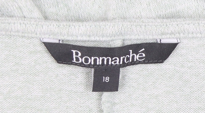 Bonmarché Women's Green Pullover Jumper Size 18