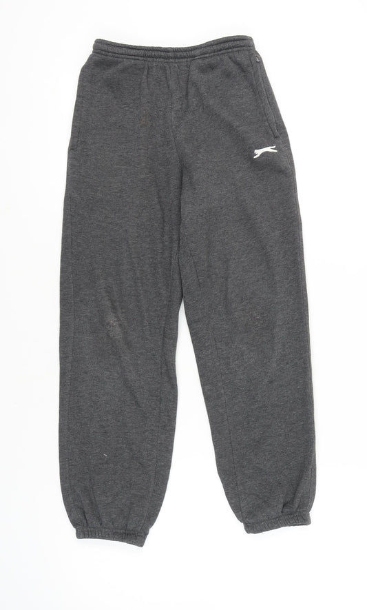 Slazenger Boys Grey Jogger Trousers 11-12 Years