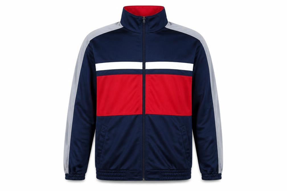 Rodeo Men's Large Colourblock Zip Sweatshirt