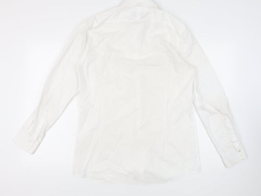 Charles Tyrwhitt Men's White Dress Shirt Extra-Slim Fit