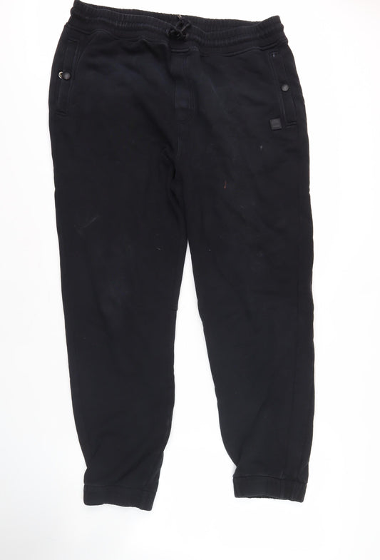Hugo Boss Men's Black Relaxed Joggers 2XL