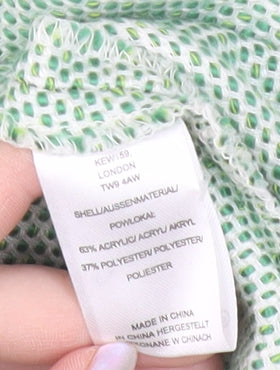 Kew 159 Women's Green Blouse Size 12 Sleeveless Elegant Casual