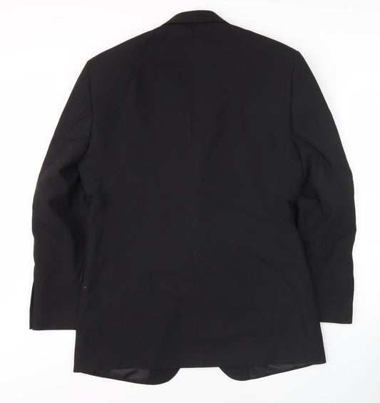 Marks and Spencer Men's Black Shawl Lapel Blazer