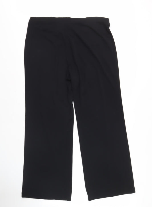 Marks and Spencer Women's Black Trousers Size 14