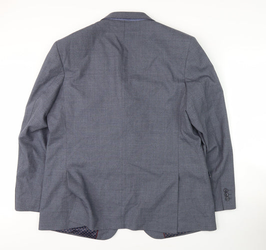 Marks and Spencer Grey Blazer Men's Size 46 Regular Fit