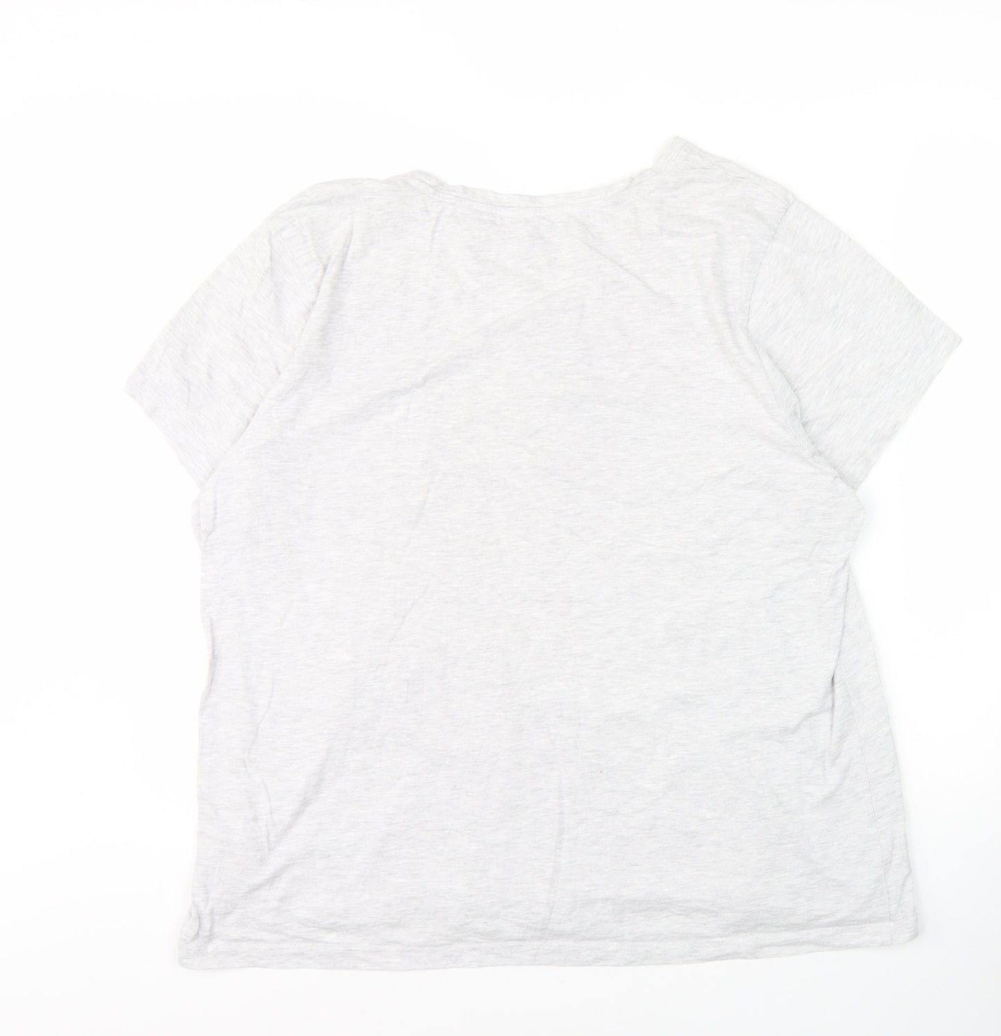 Disney Women's White XL Graphic Mickey Mouse T-Shirt