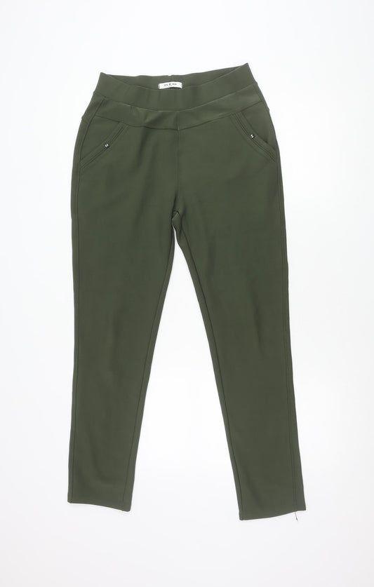 Yu & Me Paris Women's Green Skinny Jeggings XL
