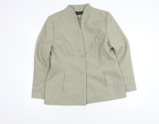 Wardrobe Women's Grey Suit Jacket Size 14, Classic Fit