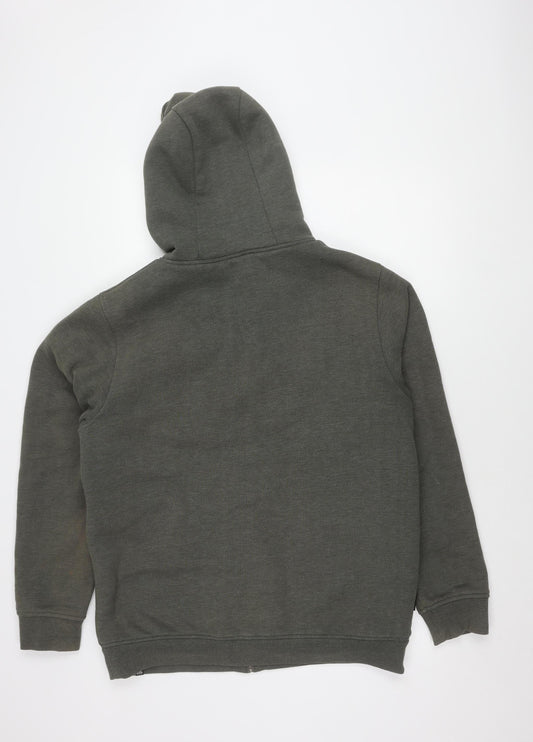Animal Men's Brown Hooded Jacket Size L
