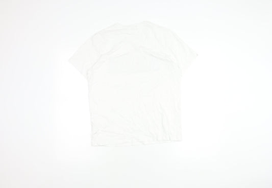 Paul Smith Unisex White Graphic T-Shirt Size S