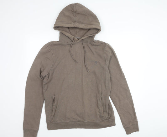 AllSaints Men's Brown Pullover Hoodie Size M