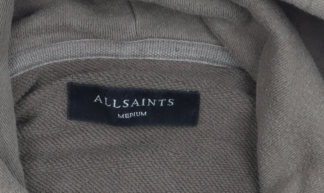 AllSaints Men's Brown Pullover Hoodie Size M