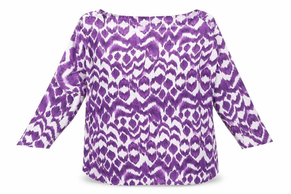Womens UK Size 18 JD Williams Purple Polyester Blouse