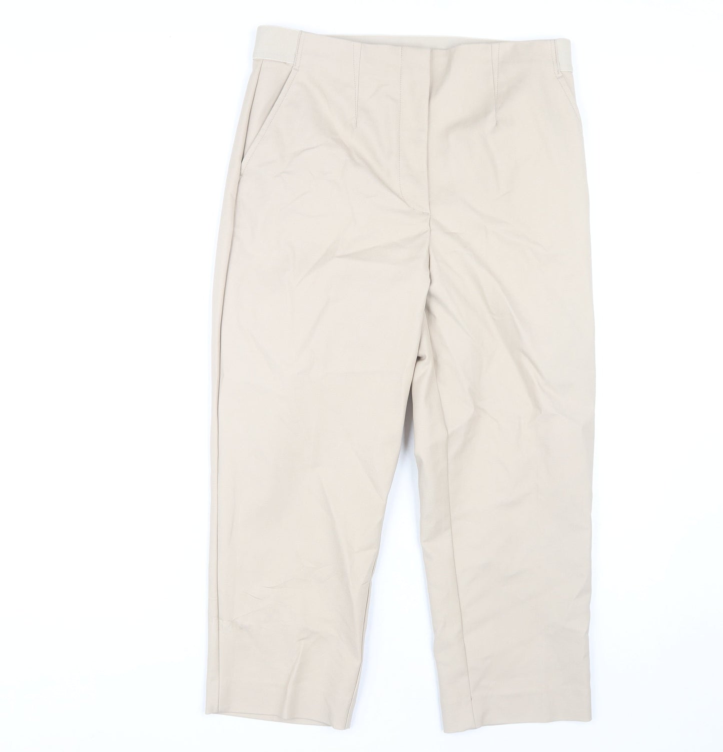 Marks and Spencer Beige Women's Trousers Size 12