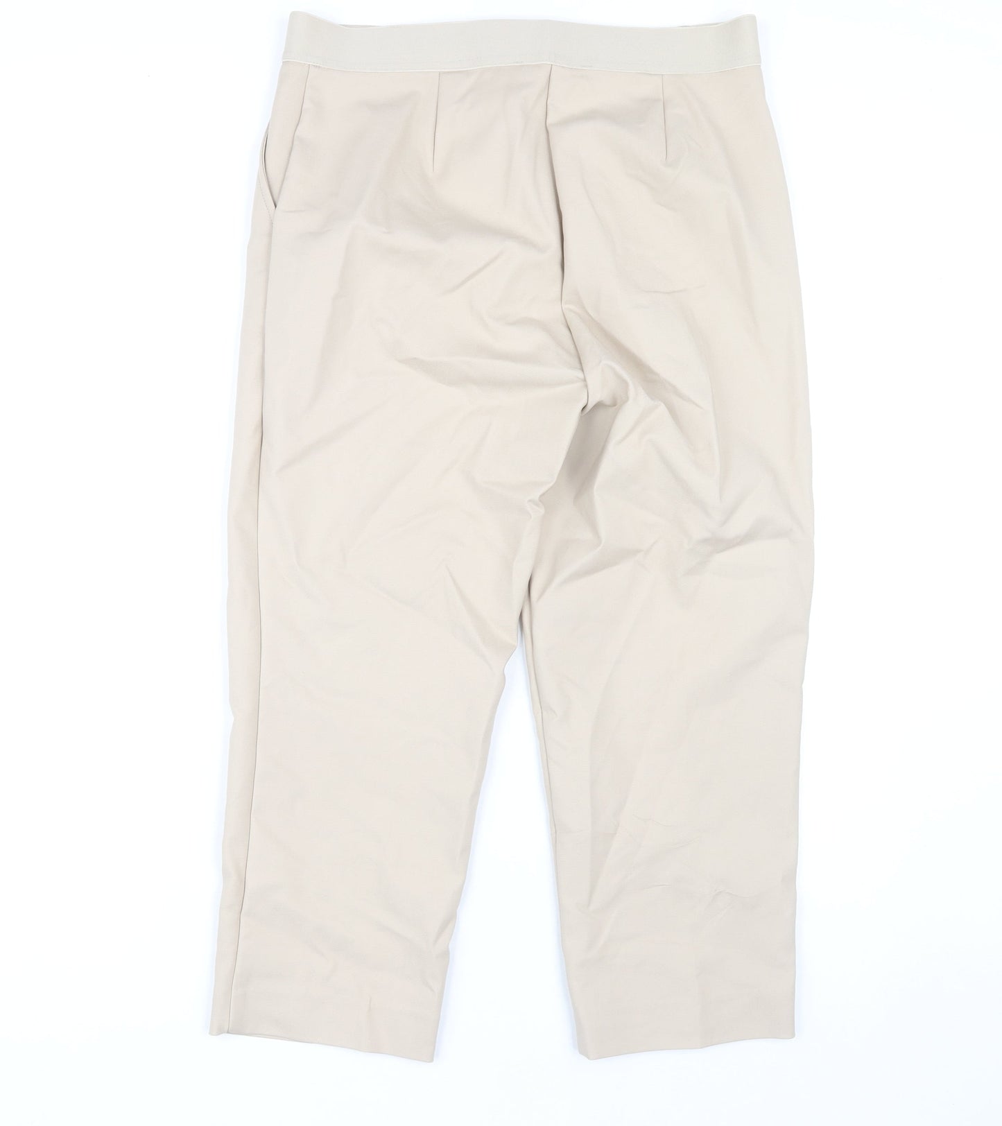 Marks and Spencer Beige Women's Trousers Size 12