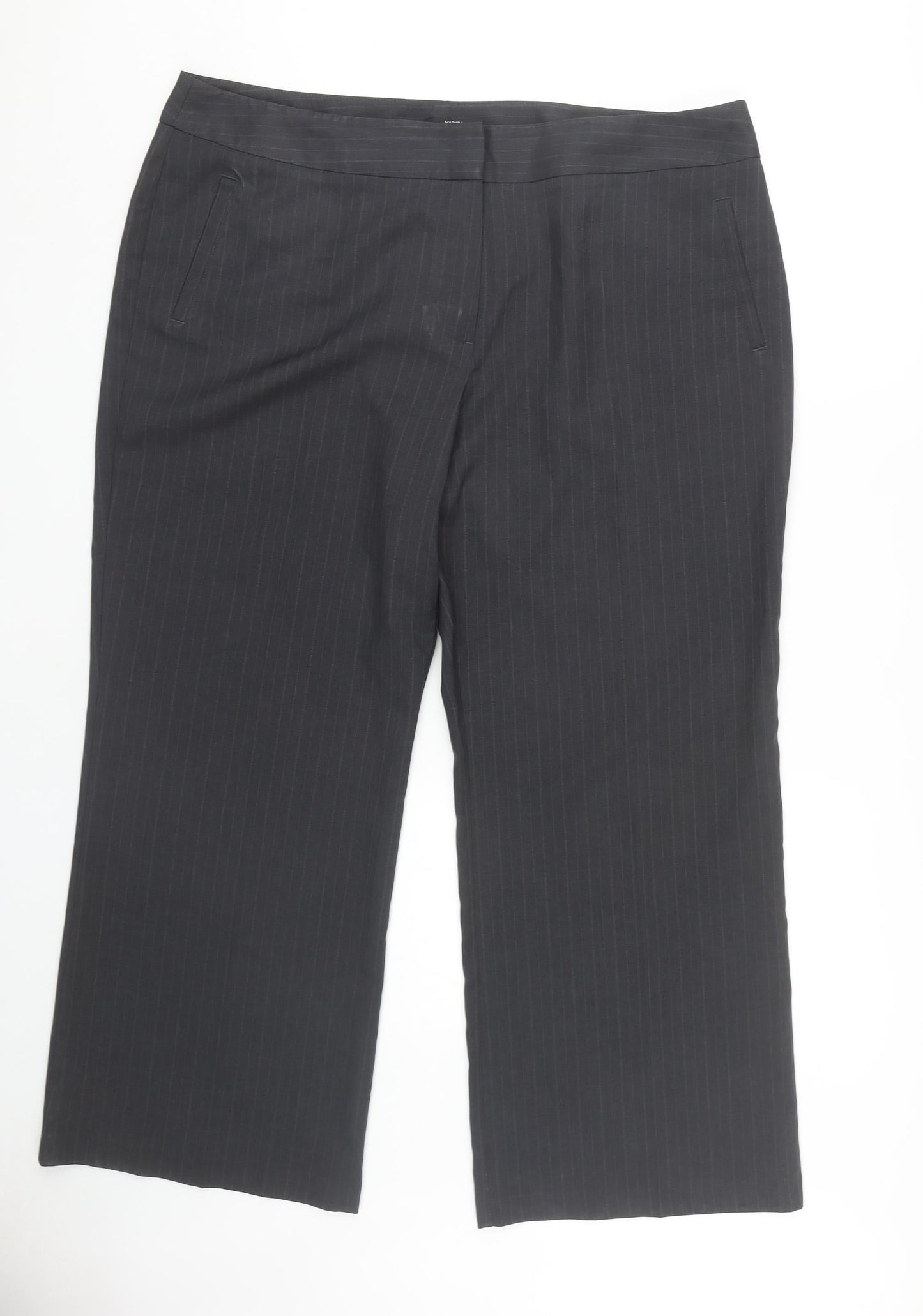 Marks and Spencer Women’s Black Trousers Size 20