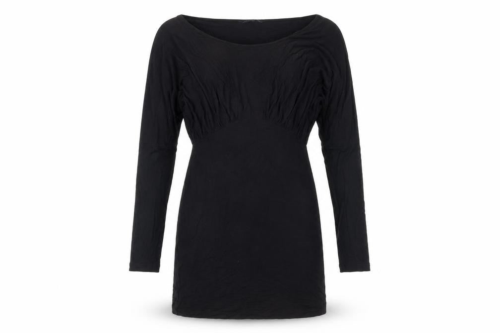 French Connection Women's Black Long Sleeve Dress, Size 14