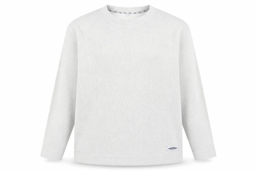 Freespirit Men's Ivory Knit Pullover Sweatshirt M